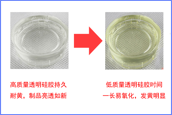 高透硅膠制品發(fā)黃，你可接受？